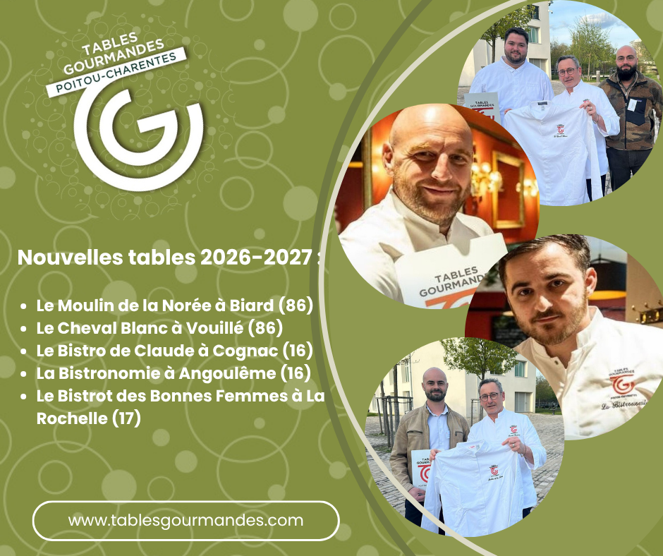 Tables Gourmandes nouveaux restaurants 2026-2027